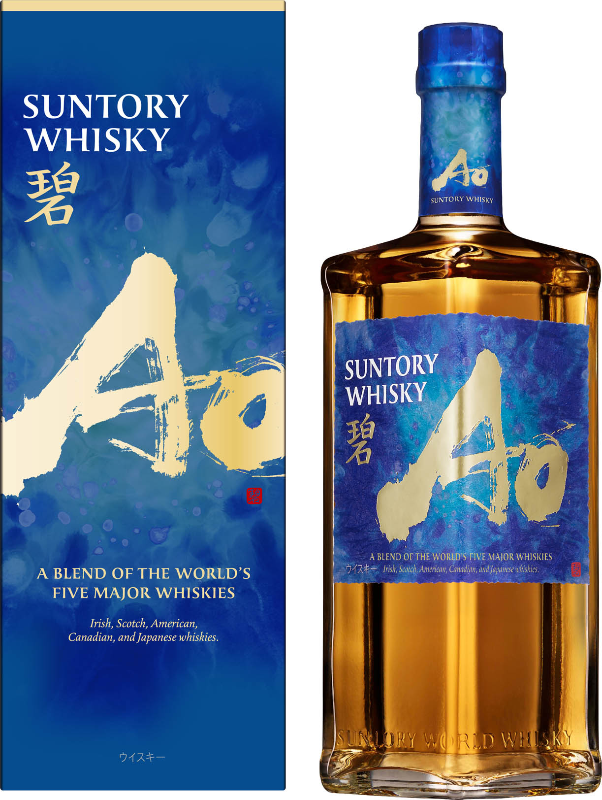 【送料無料】◇SUNTORY WORLD WHISKY 碧Ao 43゜700ml