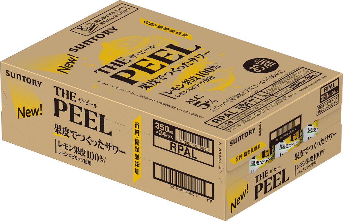 サントリー ＴＨＥ ＰＥＥＬ 350ML缶ケース【送料無料】 ◇