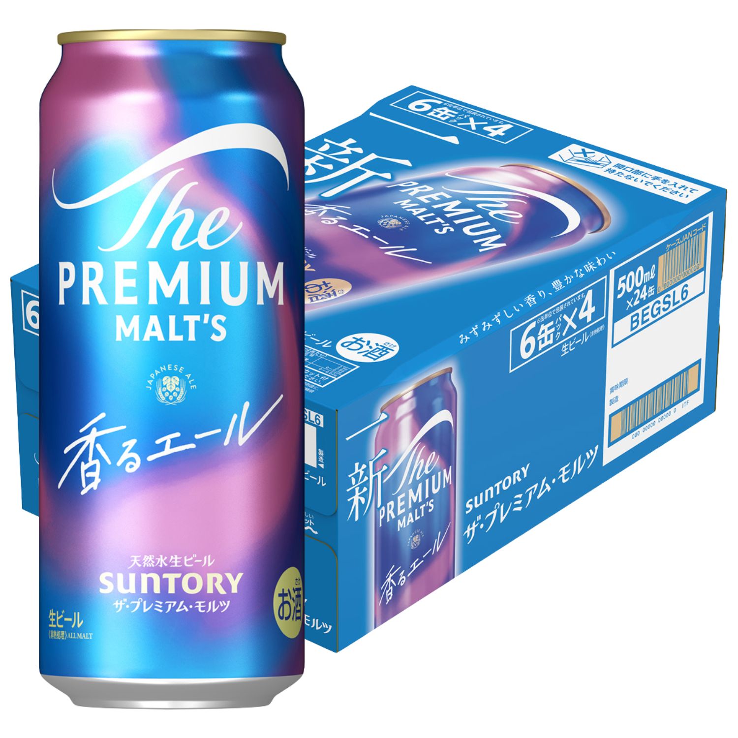[10/1~]サントリー ザ・プレミアムモルツ 香るエール 500ml １ケース ２４缶 ☆