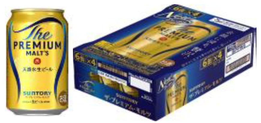 【送料無料】サントリー ザ・プレミアムモルツ 350ＭＬケース ◇